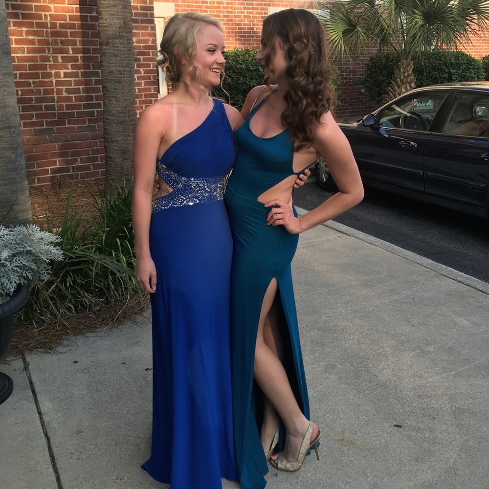 Blue Prom Formal dress